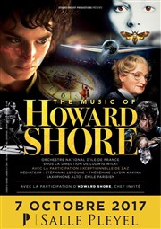 The Music of Howard Shore Salle Pleyel Affiche