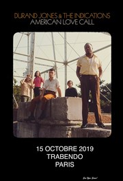 Durand Jones and The Indications Le Trabendo Affiche