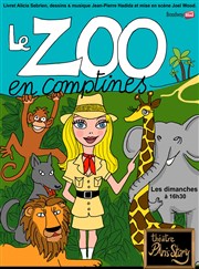 Le zoo en comptines Thtre Paris Story Affiche