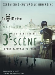 3e scène de l'opéra national de Paris Grande Halle de la Villette Affiche