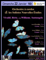 Orchestre à cordes & les Solistes Nouvelles Étoiles Eglise Notre-Dame du Travail Affiche