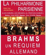 Brahms : Un Requiem Allemand : Orchestre, Choeur et Solistes Eglise Sainte Marie des Batignolles Affiche