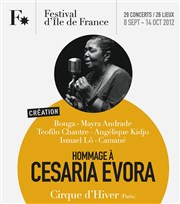 Hommage à Cesaria Evora Cirque d'Hiver Bouglione Affiche