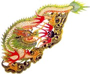 Dragons et pots fêlés Centre Mandapa Affiche