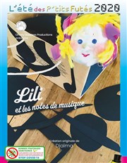 Lili et les notes de musique Thtre Darius Milhaud Affiche