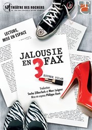 Jalousie en 3 fax Thtre des Rochers Affiche