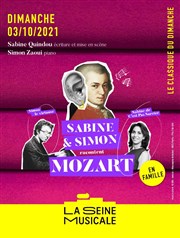 Le classique du dimanche : Sabine & Simon racontent Mozart La Seine Musicale - Auditorium Patrick Devedjian Affiche