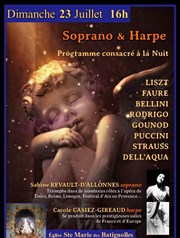 Duo Soprano & Harpe Eglise Sainte Marie des Batignolles Affiche