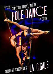 Compétition Française de Pole Dance 2017 La Cigale Affiche