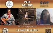 Paul Galiana + Cléo Marie + Mon Eléphant La Dame de Canton Affiche