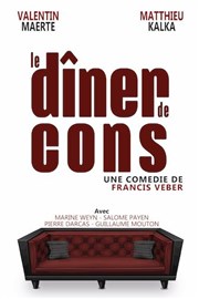 Le dîner de cons Thtre  l'Ouest Auray Affiche