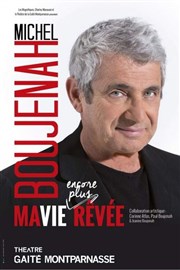 Michel Boujenah dans Ma vie encore plus rêvée Gait Montparnasse Affiche