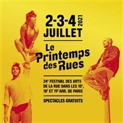 Festival Le Printemps des Rues Espace Jemmapes Affiche