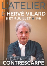 L'Atelier d'Hervé Vilard Théâtre de la Contrescarpe Affiche