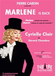 Marlène is back Thtre de la Tour Eiffel Affiche