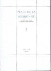Lectures de poésie Universit Paris-Sorbonne, Site Malesherbes Affiche