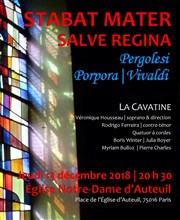 Stabat Mater de Pergolèse, Salve Regina de Porpora Eglise Notre-Dame d'Auteuil Affiche