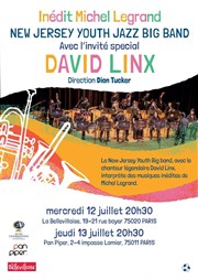 New Jersey Youth Jazz Big Band avec David Linx : Inédit Michel Legrand Le Pan Piper Affiche