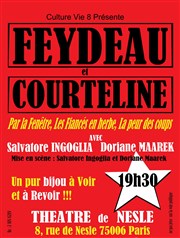 Feydeau / Courteline Thtre Tremplin - Salle les Baladins Affiche