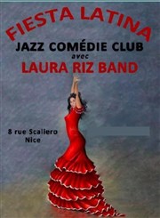 Laura Riz Band | Fiesta Latina Jazz Comdie Club Affiche