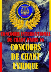 Concours International de Chant Paris 16 Auditorium du Lyce la Fontaine Affiche