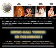 Music Hall Yiddish en farandole Espace Rachi Affiche