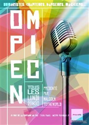 Open Mic Paname Art Caf Affiche