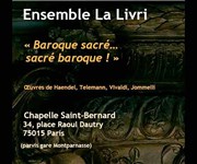 Baroque sacré...sacré baroque ! Chapelle Saint Bernard de Montparnasse Affiche
