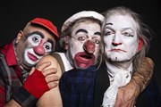 3 clowns Cirque Electrique - La Dalle des cirques Affiche