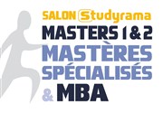 Salon Studyrama des Masters 1 et 2, MS & MBA | 17 ème édition Espace Champerret Affiche