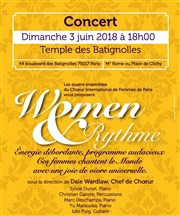 Women & Rythme 2018 Temple des Batignolles Affiche