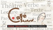 Le Café Bavard de Moussa Lebkiri Caf de Paris Affiche