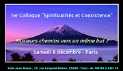 Spiritualité et Coexistence | 1er Colloque Centre Jean Dame Affiche