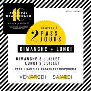 Festival Beauregard 2018 - Pass 2 jours Dimanche/Lundi Chteau de Beauregard Affiche