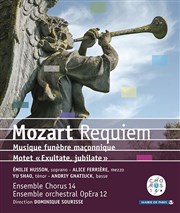 Mozart requiem Eglise Saint Etienne du Mont Affiche