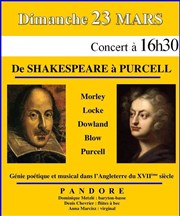 De Shakespeare à Purcell Couvent de l'Annonciation Affiche