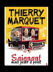 Thierry Marquet dans Saignant mais juste à point Péniche Théâtre Story-Boat Affiche