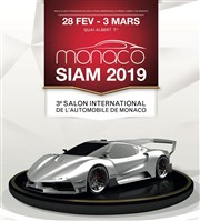 3ème Salon International de l'automobile de Monaco : SIAM 2019 Salon de l'Automobile Affiche