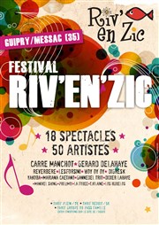 Festival Riv'en Zic - Les deux jours Chapiteau Cirque Mtropole  Messac Affiche