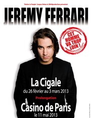 Jeremy Ferrari Casino de Paris Affiche