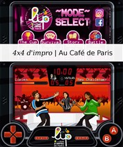 Match d'Improvisation | Ligue d'Improvisation de Paris Caf de Paris Affiche
