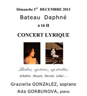 Concert lyrique Bateau Daphn Affiche