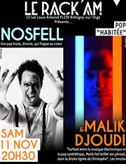 Nosfell + Malik Djoudi Le Rack'am Affiche