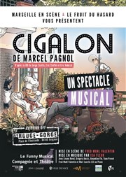 Cigalon | de Marcel Pagnol Rouge Gorge Affiche