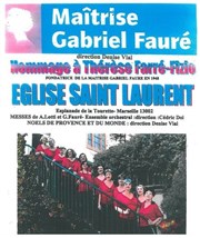 Concert hommage à Thérèse Farré-Fizio Eglise Saint-Laurent Affiche