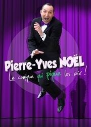 Pierre Yves Noël dans le comique qui pique les voix Le Troyes Fois Plus Affiche