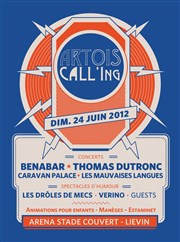 Festival Artois Call'ing : Bénabar + Thomas Dutronc + Caravan Palace + Animations Arna Stade Couvert Affiche