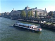 Croisière Dîner Saint Valentin Bateau Paris Canal / Embarquement Quai Anatole France Affiche