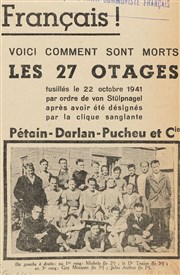 Poème et combat Centre National de formation des Scouts et Guides de France Affiche