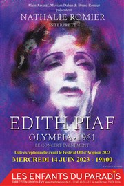 Piaf : Olympia 61 Les Enfants du Paradis - Salle 2 Affiche